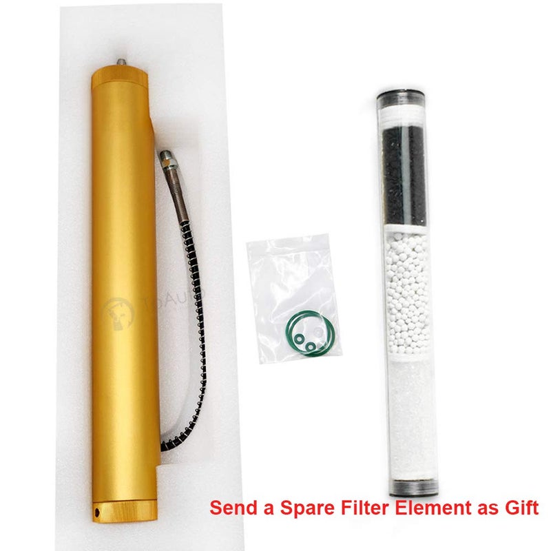 FASTTOBUY 30Mpa Oil Water Separator PCP Air Compressor 4500Psi Air Filter L350mm OD50mm (Air filter) - Image 2